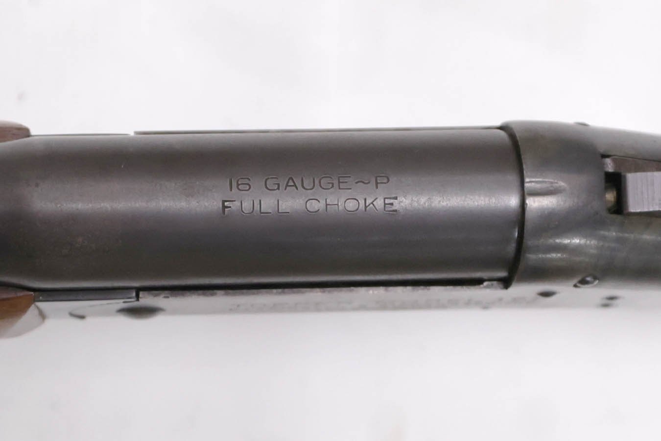 HARRINGTON  RICHARDSON Model 158 16 Gauge Full Choke Police Trade-In Shotgun